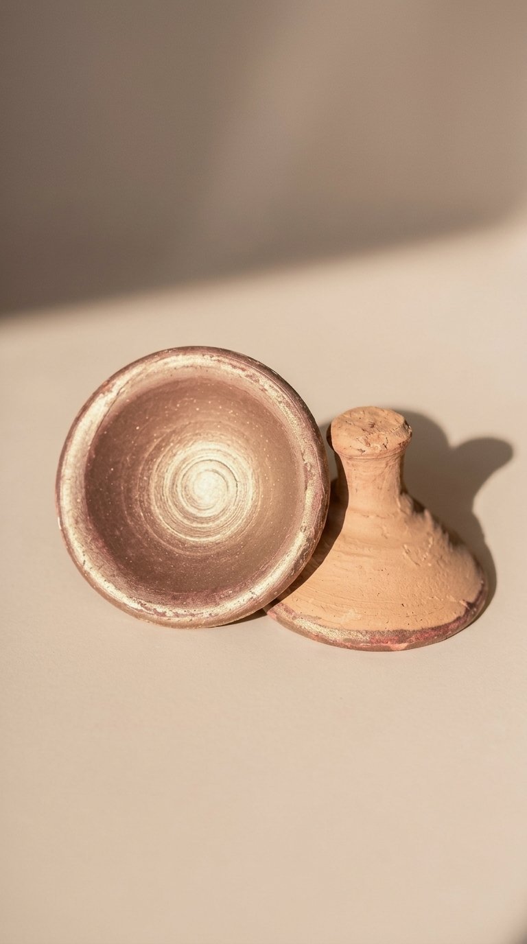 Aker Fassi Clay Pot view 3 — Oasis Organics